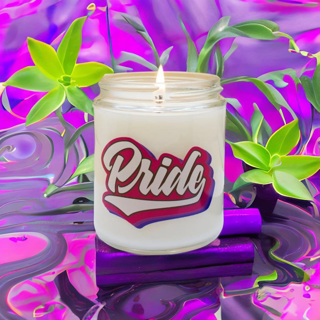 Retro Pride - Bisexual - Scented Candle