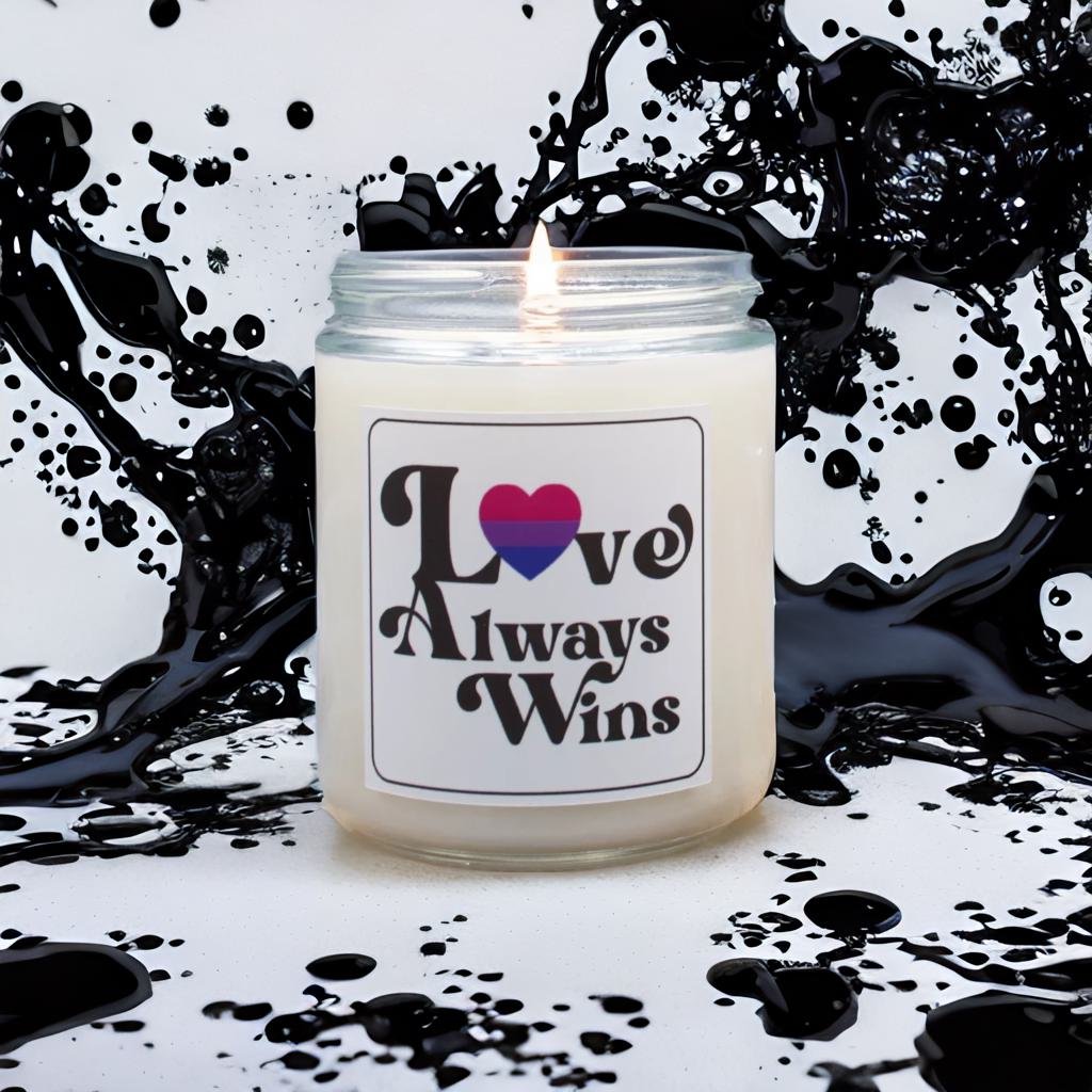 Love Always Wins - Bisexual - Scented Candle