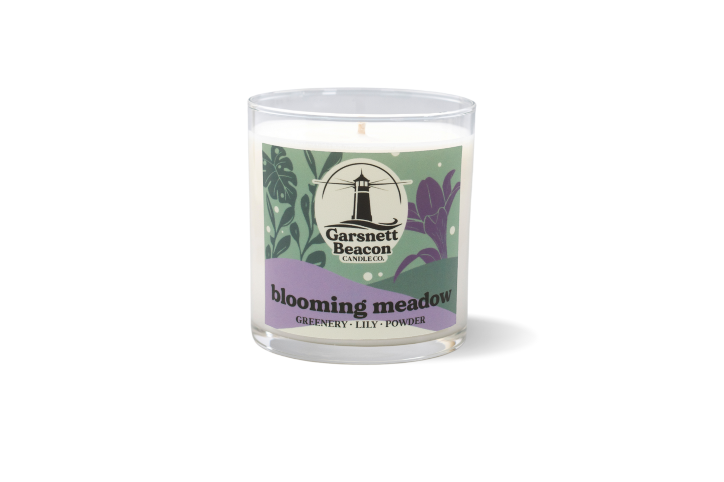 Blooming Meadow Glass Candle