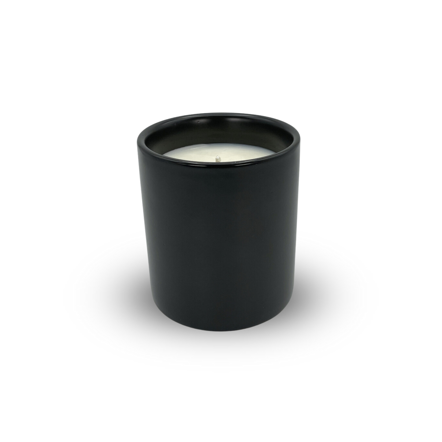 Modern Ceramic w/ Lid - Black (12oz)