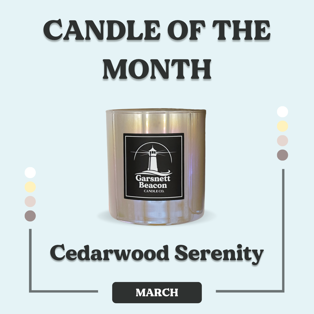 Cedarwood Serenity - March Candle of the Month