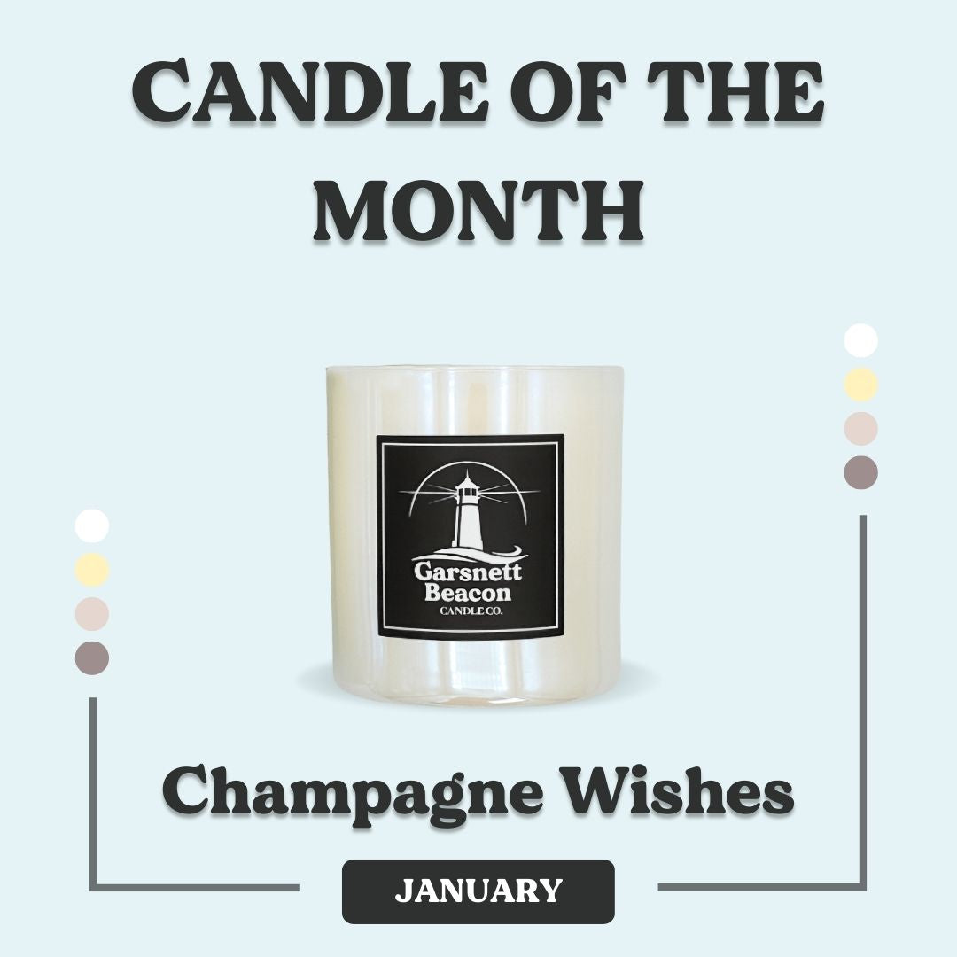 Champagne Wishes - January Candle of the Month