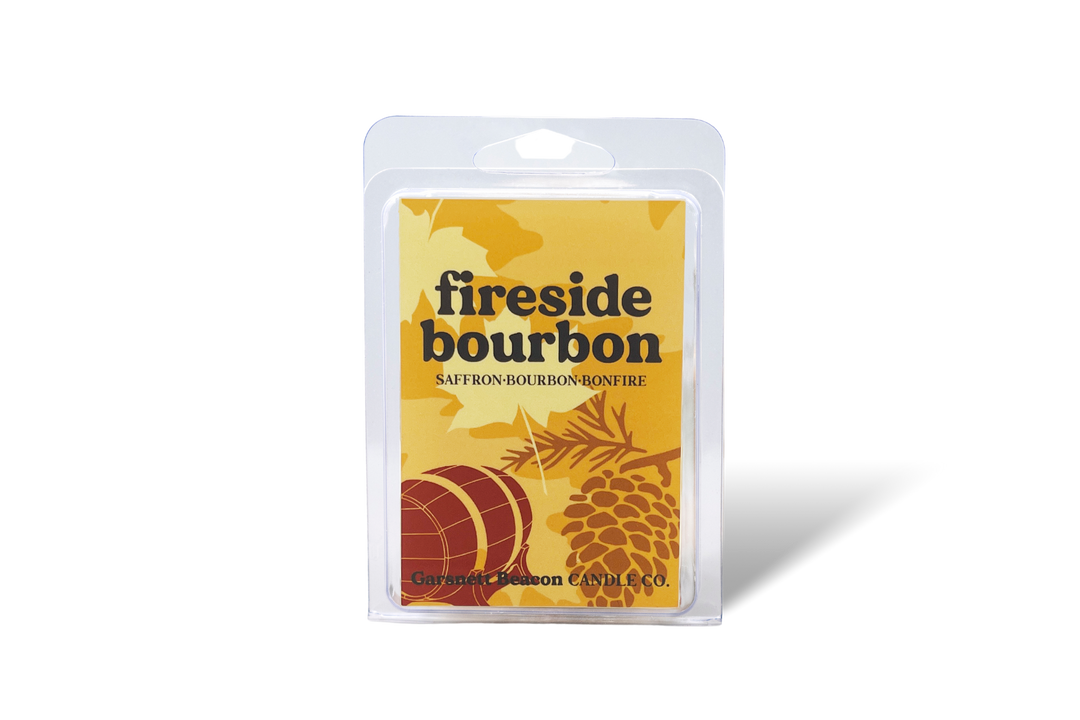 Fireside Bourbon Wax Melts - Saffron, Bourbon, Bonfire Scent