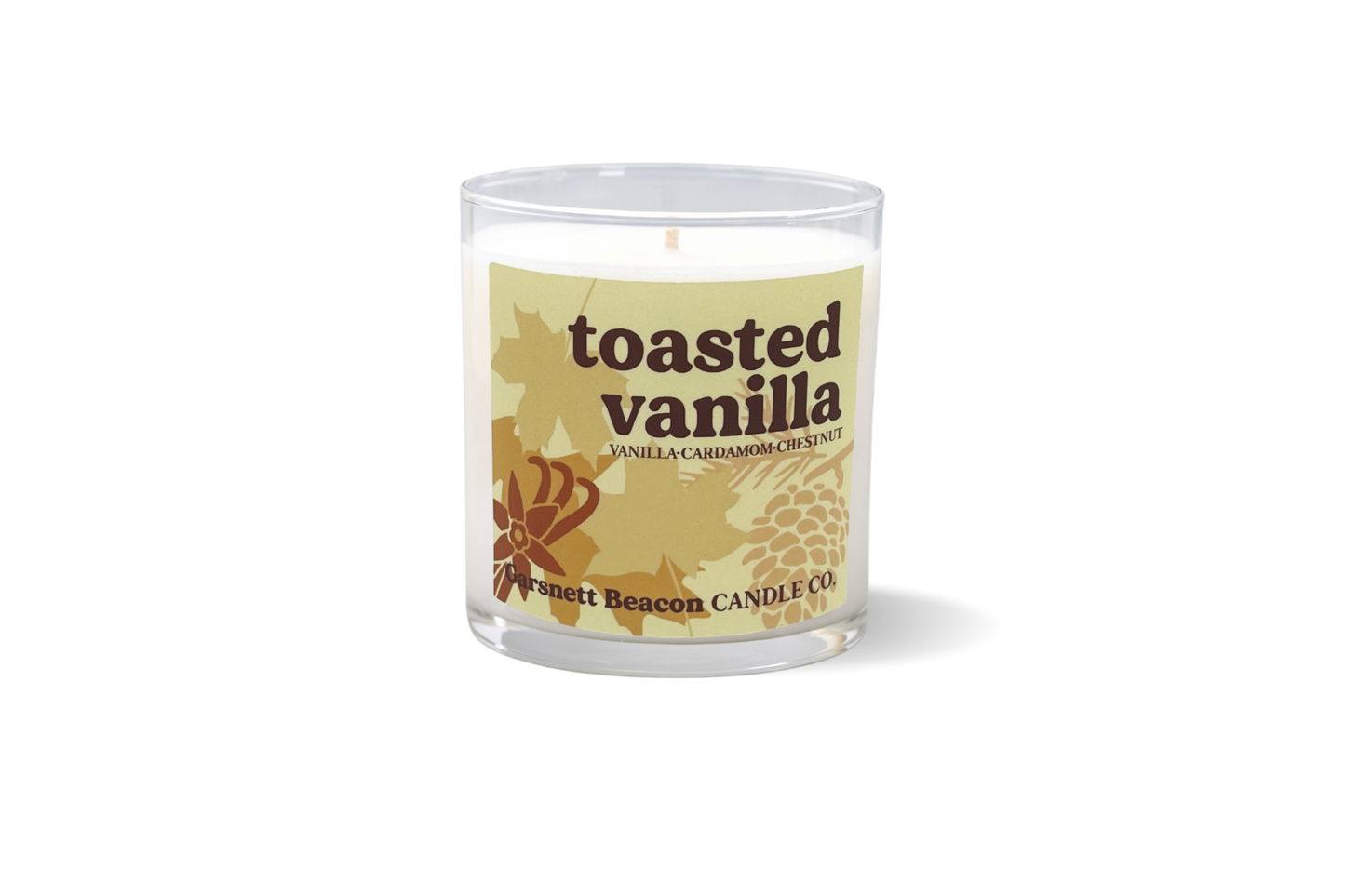 Toasted Vanilla™ Glass Candle