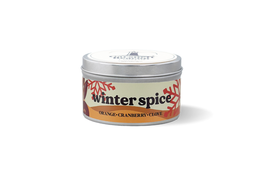 Winter Spice Tin Candle
