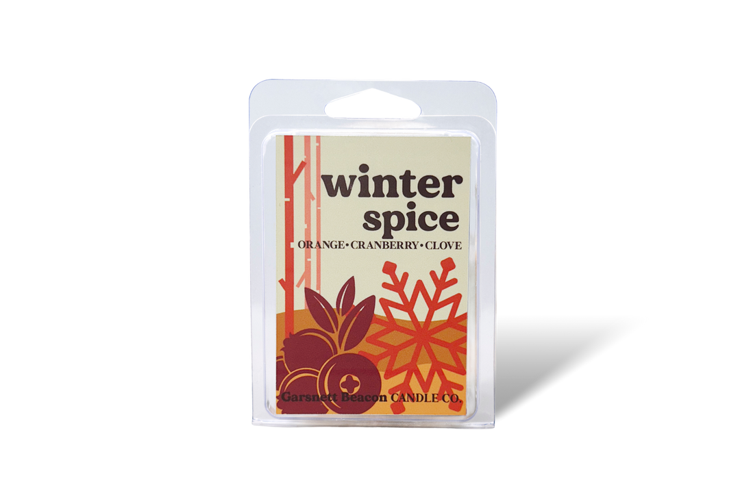 Winter Spice Wax Melts - Orange, Cranberry, Clove Scent
