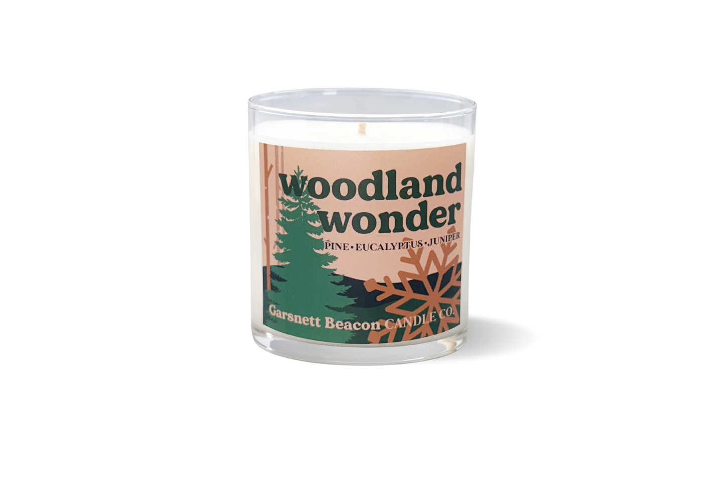 Woodland Wonder Glass Candle