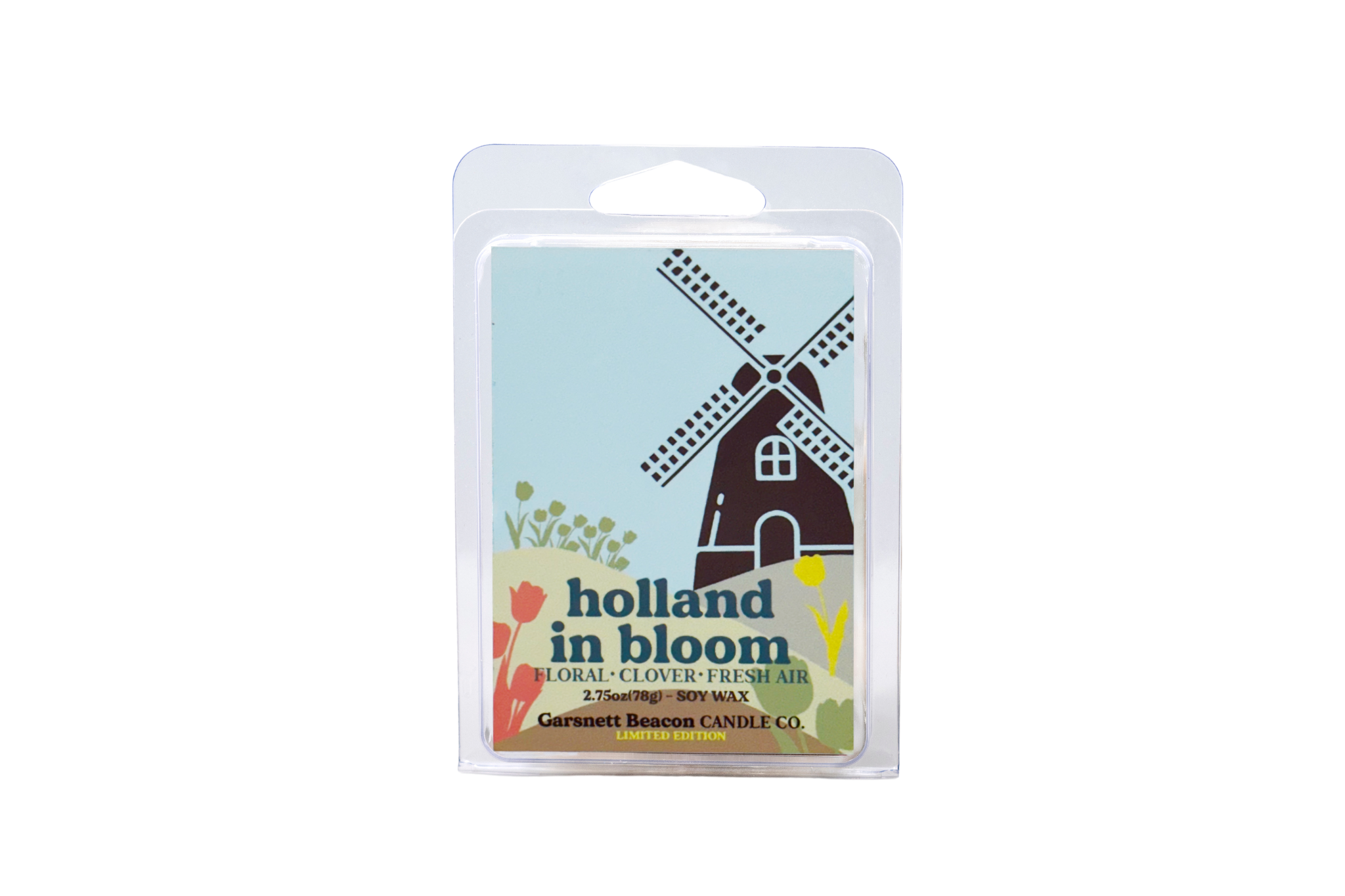 Holland In Bloom Holland Michigan Wax Melts - Tulip, Floral, Ozone Scent