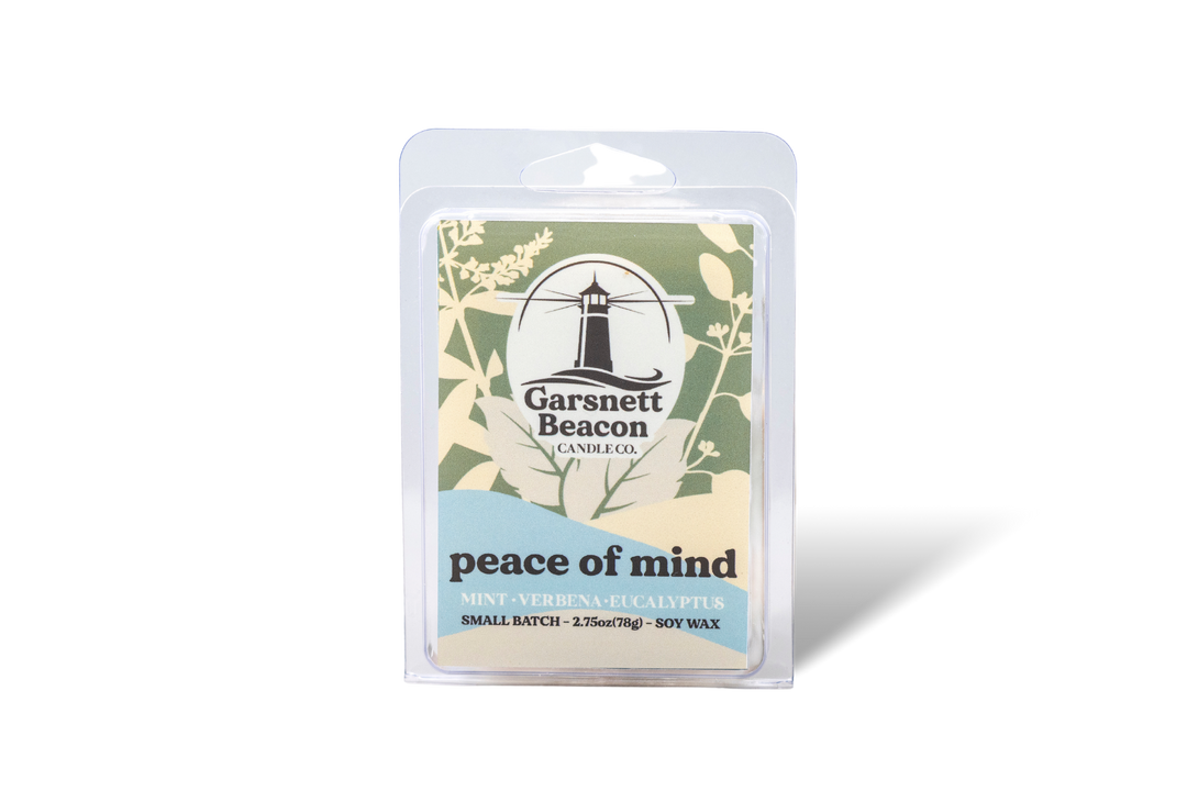 Peace of Mind Wax Melts - Mint, Verbena, Eucalyptus Scent