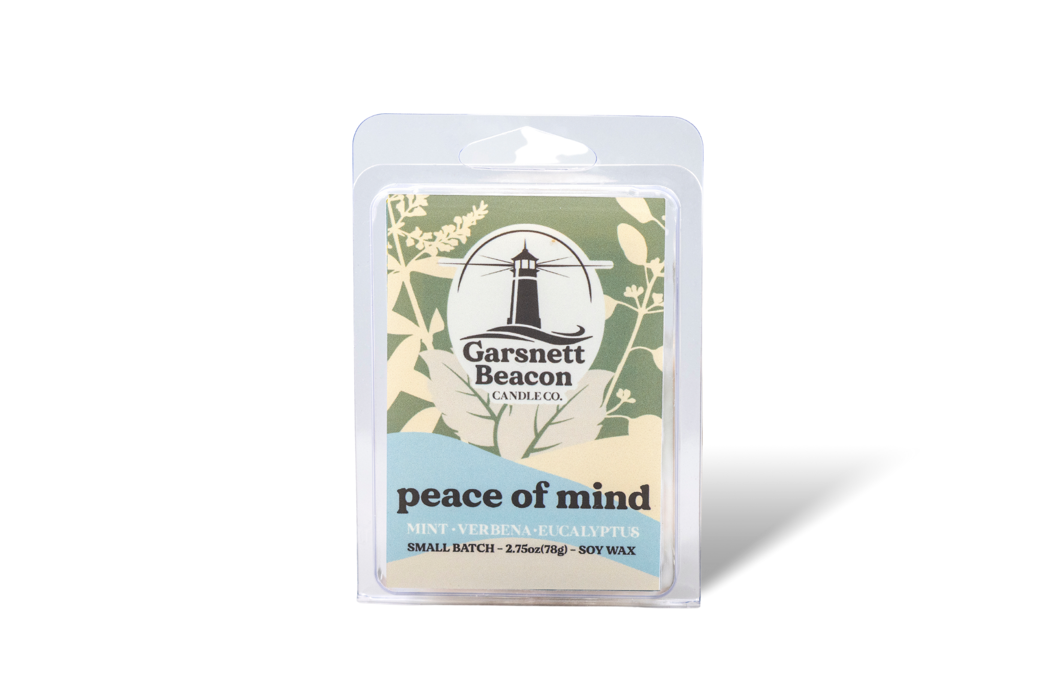 Peace of Mind Wax Melts - Mint, Verbena, Eucalyptus Scent