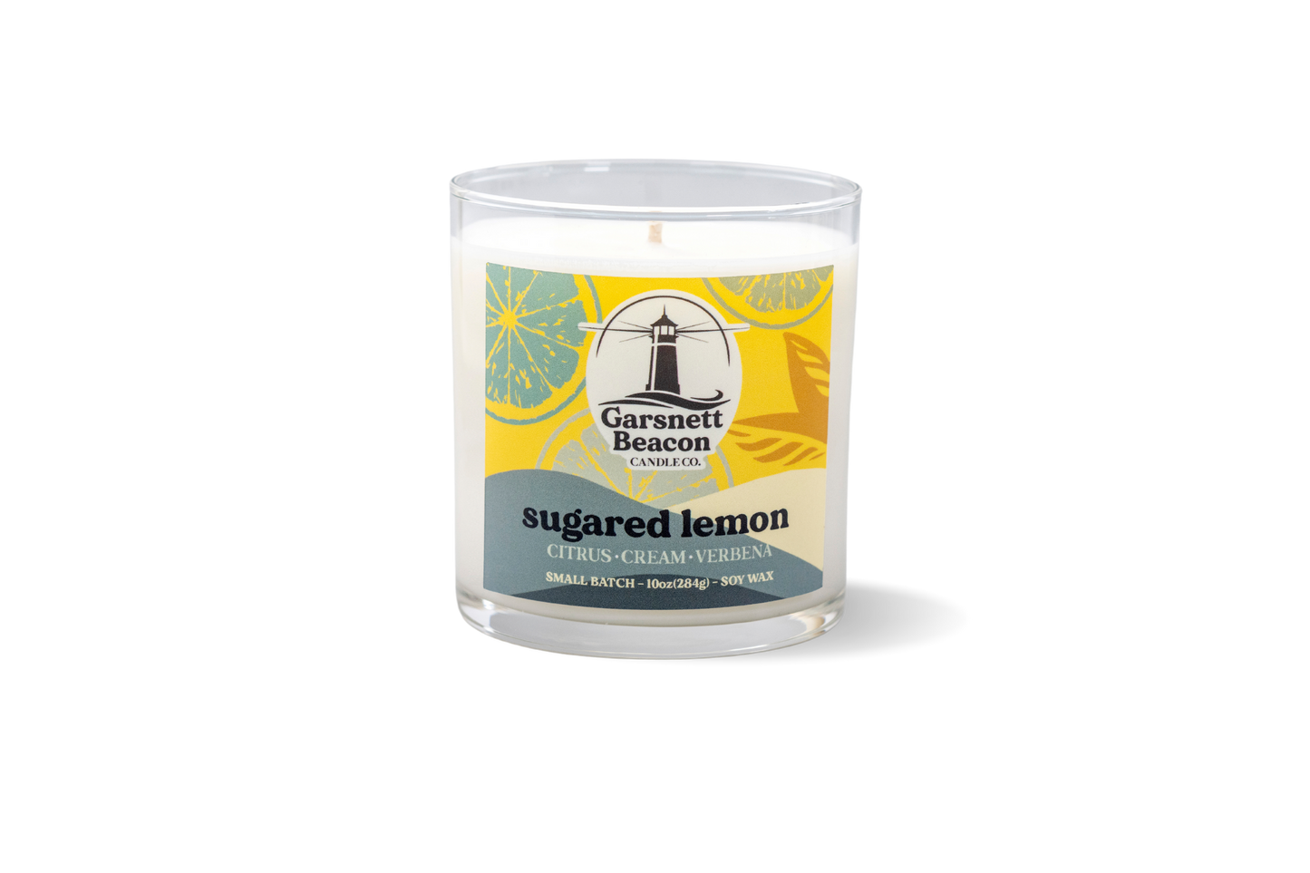 Sugared Lemon™ Glass Candle