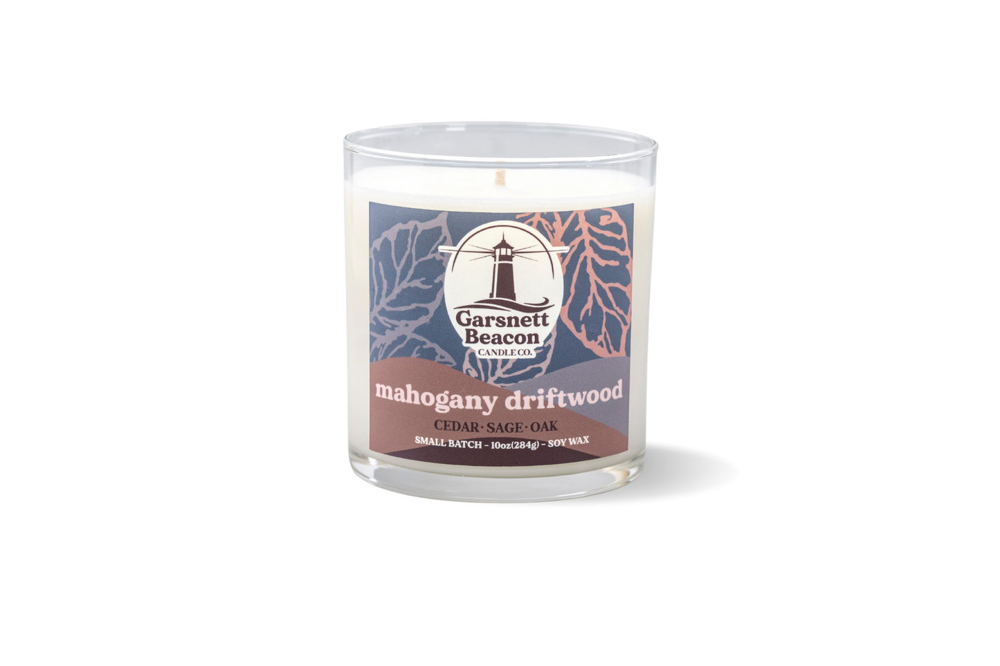 Mahogany Driftwood™ Glass Candle