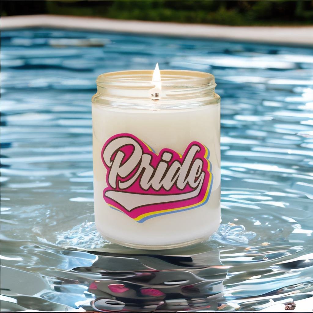 Retro Pride - Pansexual - Scented Candle