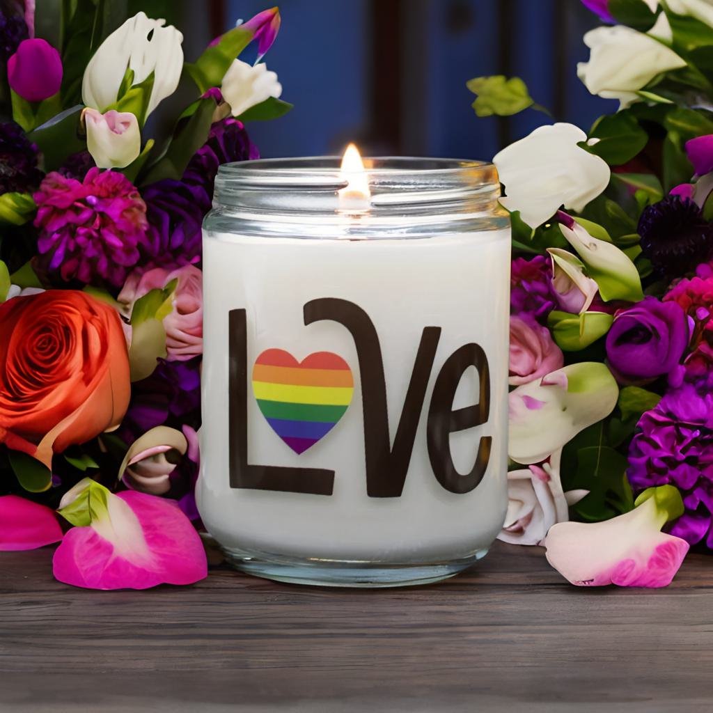 Love - Pride Heart - Scented Candle