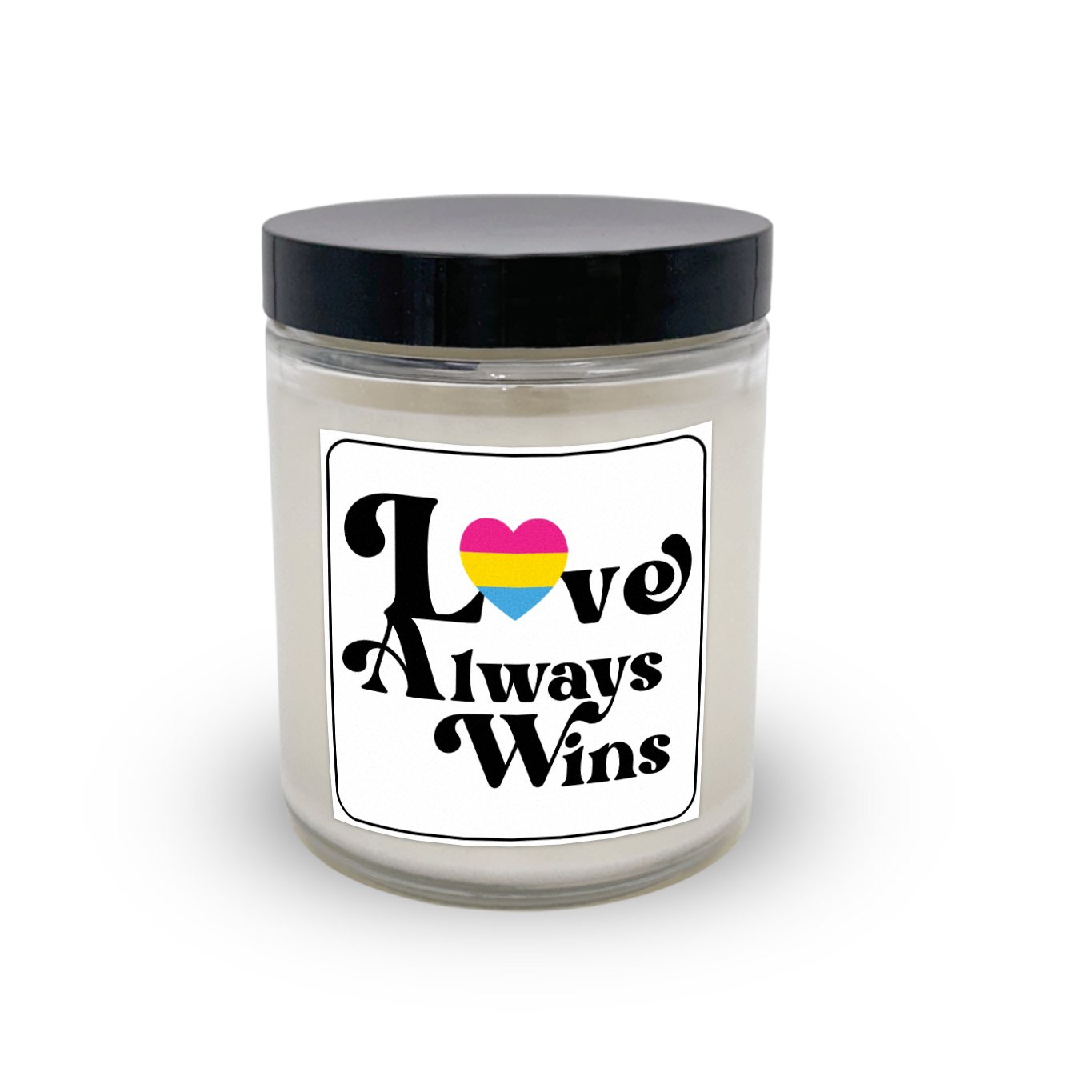 Love Always Wins - Pansexual - Scented Candle
