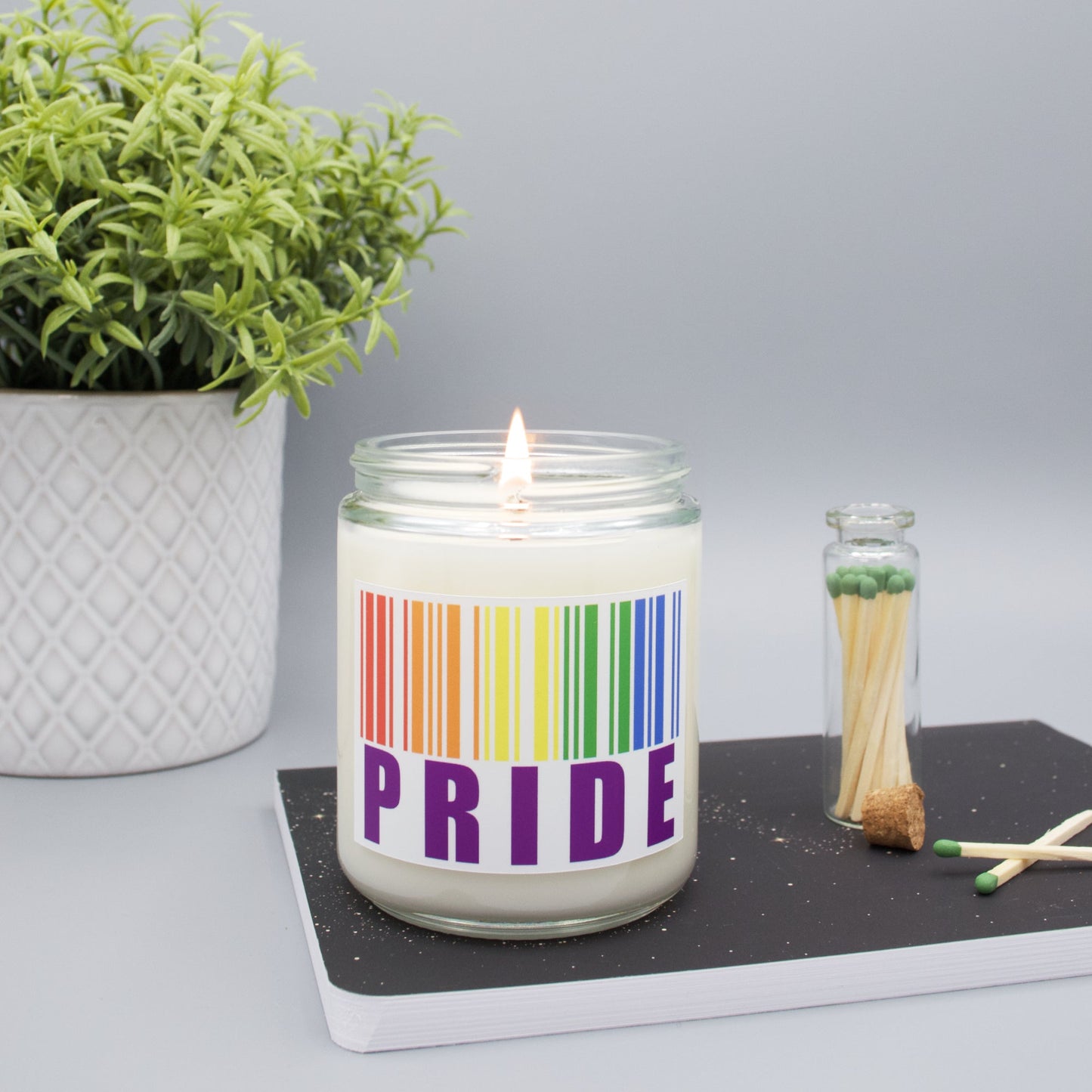 Pride Barcode - Scented Candle