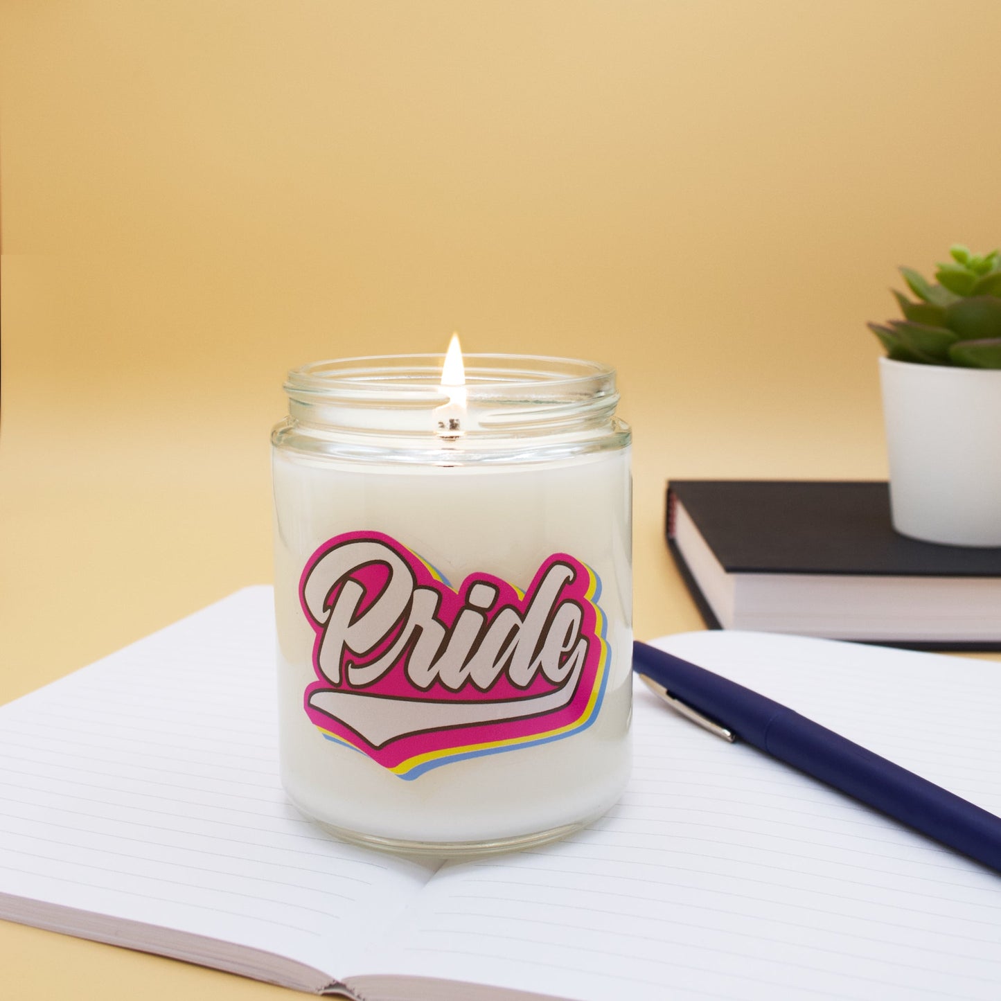 Retro Pride - Pansexual - Scented Candle